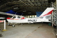 N442BJ - in the civil hangar at RAF Kirknewton - by Joop de Groot