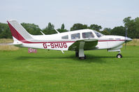 G-SHUG @ EGSV - Just landed. - by Graham Reeve