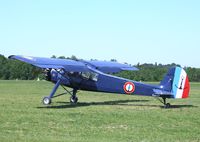 F-AZCP @ LFFQ - Morane-Saulnier MS.502 Criquet (post-war french Fi 156 Storch with Salmson radial engine) at the Meeting Aerien 2012, La-Ferte-Alais - by Ingo Warnecke