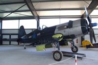 F-AZEG @ LFFQ - Vought F4U-5NL Corsair (minus wings, being restored) at the Meeting Aerien 2012, La-Ferte-Alais