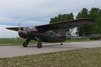 CF-LZO - Taxi out at AJ Ranch fly-in. - by Clint Broughton