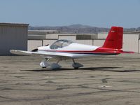 N455HR @ CNO - Parked near the paintshop - by Helicopterfriend