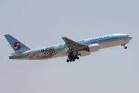 HL7752 @ DFW - Departing DFW Airport - by Zane Adams