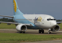 VT-SIV @ EGSH - Arriving at EGSH for engineering by KLM.