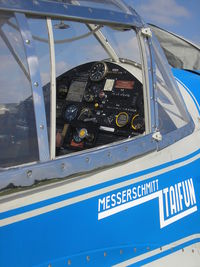 HB-HEB @ EBDT - Cockpit  ; Schaffen Diest Fly In - by Henk Geerlings