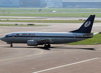 EW-308PA @ AMS - Taxi to runway 24 of Schiphol Airport for take off. - by Willem Göebel