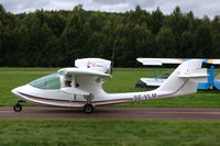 SE-VLM @ ESVS - SeaMax M-22 amfibian taxying at Siljansnäs airfield, Sweden. - by Henk van Capelle