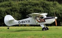 G-BVYX @ EGHP - Has been in private hands since February 1995.