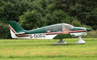 G-DUDZ @ EGHP - Ex: G-BXNK > G-DUDZ - Originally owned to, Mistral Aviation Ltd in October 1997 as G-BXNK and currently in private hands since December 1997 as G-DUDZ.