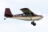 N743JB @ KLAL - On finals. - by Ray Barber