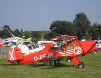 D-EFJR @ EBDT - Schaffen Diest Oldtimer Airshow - by Henk Geerlings