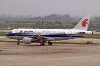 B-6038 @ ZGGG - Airbus A319-115 [2298] (Air China) Guangzhou-Baiyan~B 24/10/2006 - by Ray Barber