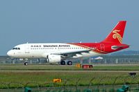 B-6159 @ ZGSZ - Airbus A319-115 [2905] (Shenzhen Airlines) Shenzhen-Baoan~B 23/10/2006 - by Ray Barber