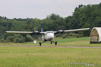 N137JR @ 7B9 - Lifting off at Ellington, CT - by Dave G