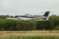 G-BGKY @ EGFH - One of Cambrian Flying Club's Tomahawks based at Swansea Airport. - by Roger Winser