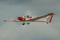 ZH249 @ EGFH - Swansea Airport based Vigilant motorised glider operated by 636 VGS. - by Roger Winser