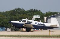 N201UX @ KOSH - Mooney M20J