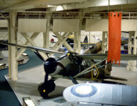 R9125 - Lysander III as displayed at the Royal Air Force Museum at Hendon in the Summer of 1976. - by Peter Nicholson