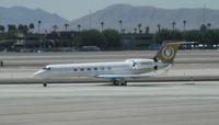 N168CE @ KLAS - Gulfstream G-V taxiing at KLAS. - by Kreg Anderson