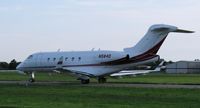 N584D @ KAXN - Bombardier 300 Challenger taxiing to runway 31. - by Kreg Anderson