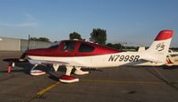 N799SR @ KAXN - Cirrus SR22 on the line. - by Kreg Anderson