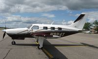 N924T @ KAXN - Piper PA-46-350P Malibu Mirage on the line. - by Kreg Anderson