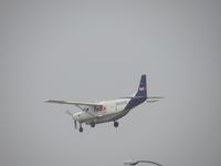 N920FE @ ONT - On final over the outer fence - by Helicopterfriend