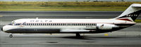 N1272L @ LGA - DC-9-32 of Delta Airlines preparing to depart from La Guardia in the Summer of 1976. - by Peter Nicholson