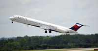 N908DL @ KATL - Takeoff ATL - by Ronald Barker