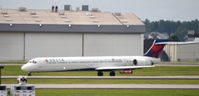 N981DL @ KATL - Landing ATL - by Ronald Barker