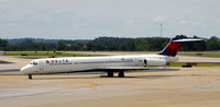 N989DL @ KATL - Taxi ATL - by Ronald Barker