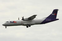 N821FX @ SEA - FedEx 1991 Aerospatiale/atr ATR 72 202, c/n: 253 at Seatac - by Terry Fletcher