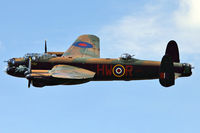 PA474 @ EGBK - The iconic Lancaster Bomber displaying at the 2012 Sywell Air Show - by Terry Fletcher