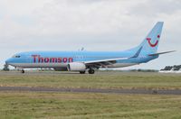 G-TAWH @ EGSH - Just landed. - by Graham Reeve