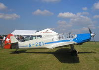 HB-HEB @ EBDT - Oldtimer Fly In Schaffen Diest  , Belgium ,  August 2012 - by Henk Geerlings