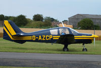 G-AZCP @ EGBR - The Real Aeroplane Club's Summer Madness Fly-In, Breighton - by Chris Hall
