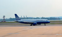 N447UA @ KDCA - Taxi DCA - by Ronald Barker
