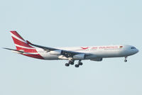 3B-NBI @ EGLL - Air Mauritius - by Chris Hall