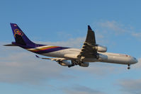 HS-TND @ EGLL - Thai Airways International - by Chris Hall