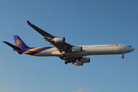 HS-TND @ EGLL - Thai Airways International - by Chris Hall