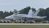 163429 @ KOSH - Landing at Airventure on runway 36