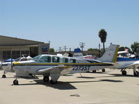 N373ST @ CMA - 1982 Beech B36TC TURBO BONANZA, Continental TSIO-520-UB 300 Hp, Experimental class - by Doug Robertson