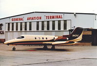 N42HC @ KDSM - Heritage Communications Inc, Learjet 25 on the ramp at Des Moines Flying Service - Photo by: William Chalifoux - by Mark Kalfas