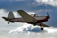 G-ALWB @ EGMJ - Part of the Flying Circus Act