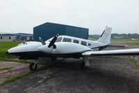 G-CDPV @ EGBS - at Shobdon Airfield, Herefordshire - by Chris Hall