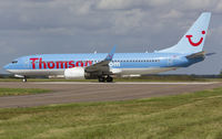 G-FDZJ @ EGSH - About to depart EGSH.