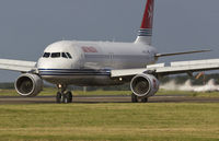 9H-AEQ @ EGSH - Arriving in the evening sun.