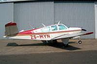 ZS-MYN @ FALA - Beech V35A Bonanza [D-8978] Lanseria~ZS 05/10/2003 - by Ray Barber