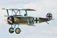 G-CDXR @ EGBK - 2006 Day Jg REPLICA FOKKER DR1, c/n: PFA 238-14043 - by Terry Fletcher