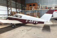 G-ARVV @ EGBS - at Shobdon Airfield, Herefordshire - by Chris Hall